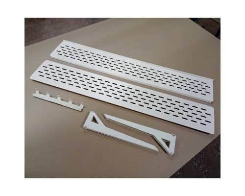 Система сетчатая в прихожую с ящиками